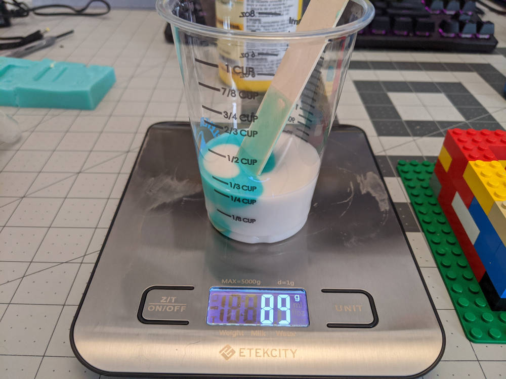 Silicone mixture